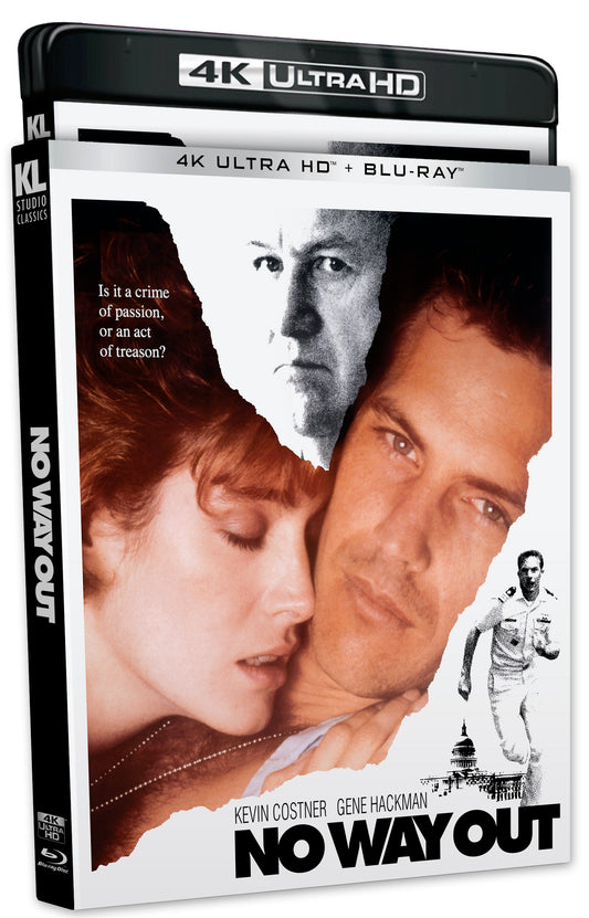 No Way Out Kino Lorber 4K UHD/Blu-Ray [NEW] [SLIPCOVER]