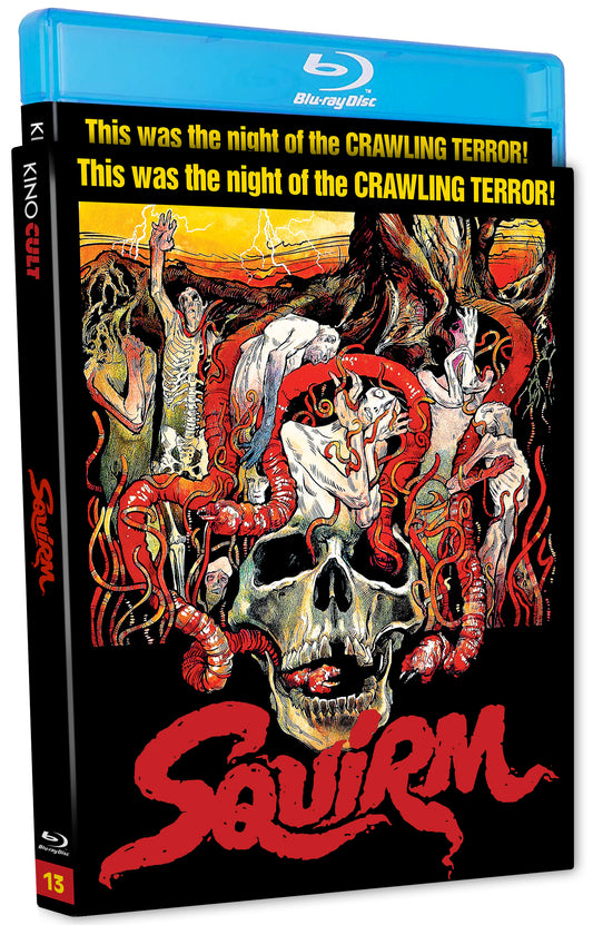 Squirm Kino Cult Blu-Ray [NEW] [SLIPCOVER]