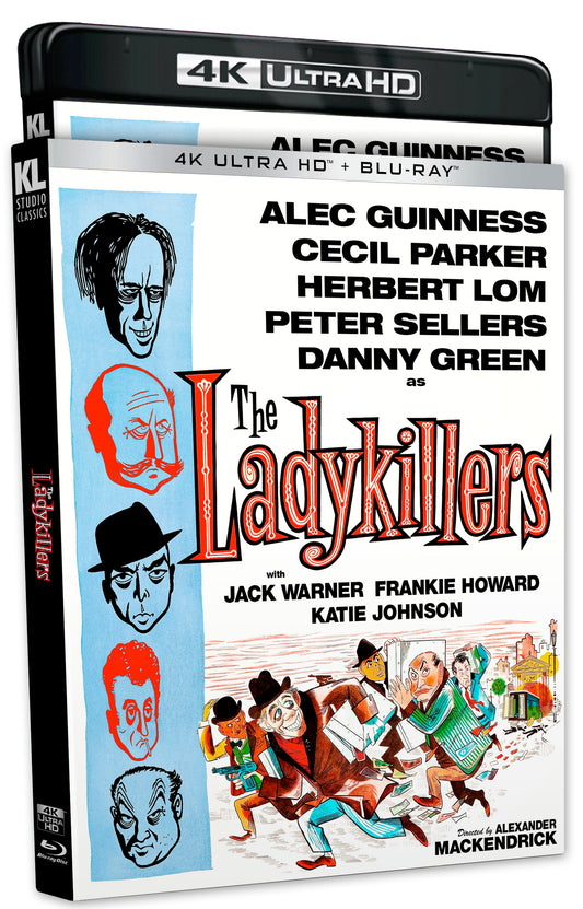 The Ladykillers Kino Lorber 4K UHD/Blu-Ray [NEW] [SLIPCOVER]