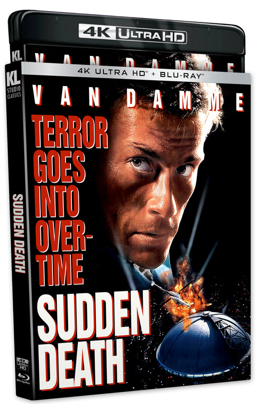 Sudden Death Kino Lorber 4K UHD/Blu-Ray [NEW] [SLIPCOVER]