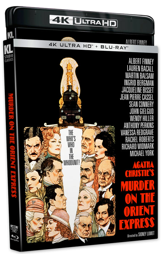 Murder on the Orient Express Kino Lorber 4K UHD/Blu-Ray [NEW] [SLIPCOVER]