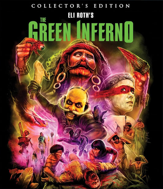 Green Inferno Scream Factory Blu-Ray [NEW] [SLIPCOVER]