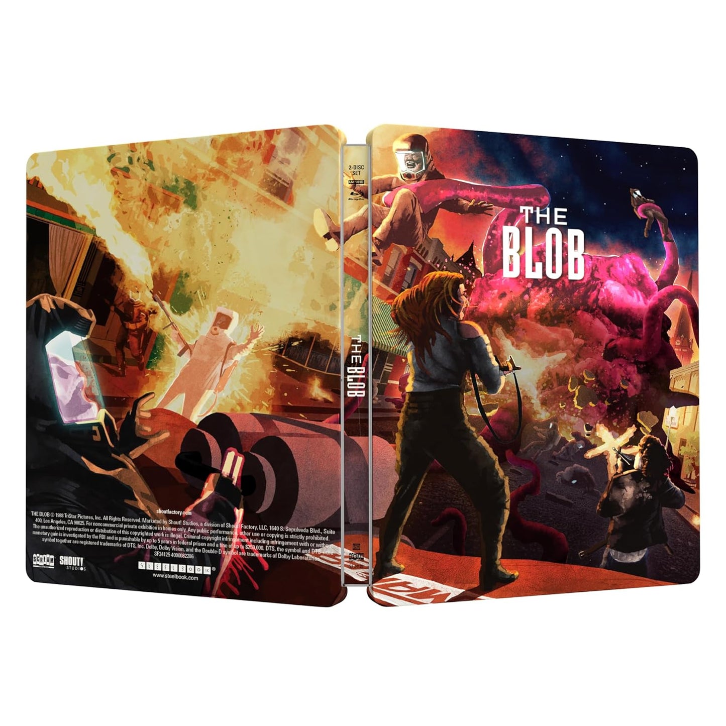 The Blob Limited Edition 4K UHD/Blu-Ray Steelbook [NEW]