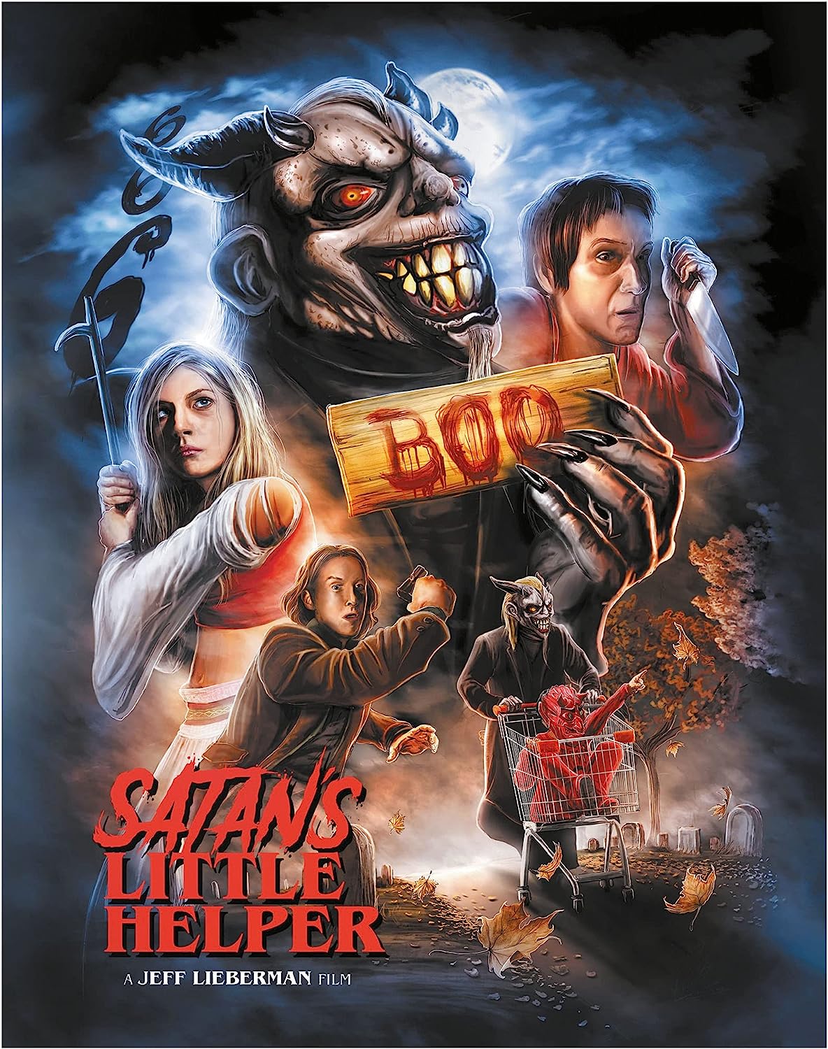 Satan's Little Helper Limited Edition Treasured Films Blu-Ray [NEW] [SLIPCOVER]