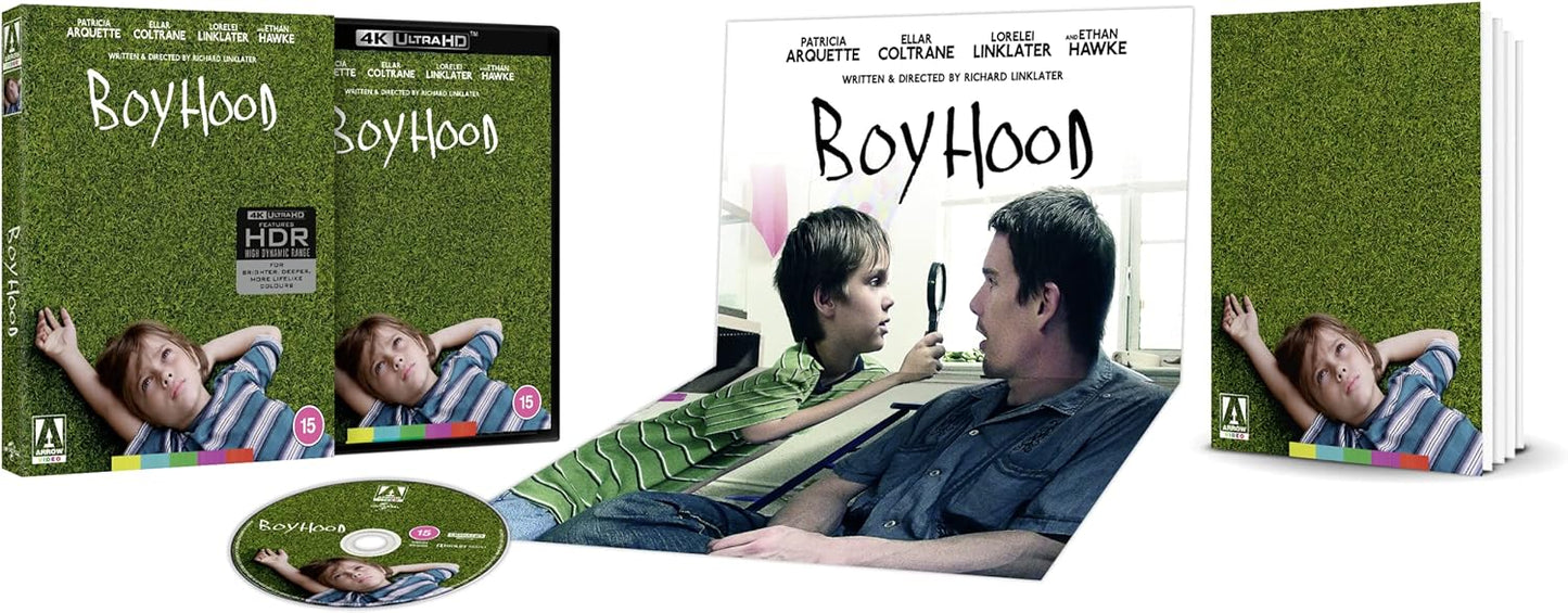 Boyhood Limited Edition Arrow Video 4K UHD [NEW] [SLIPCOVER]