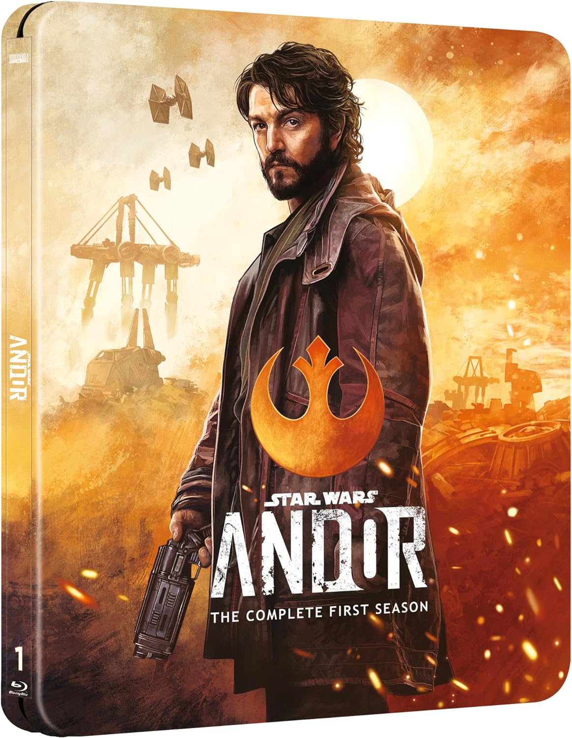 Star Wars: Andor Limited Edition Lucasfilm 4K UHD/Blu-Ray Steelbook [NEW]