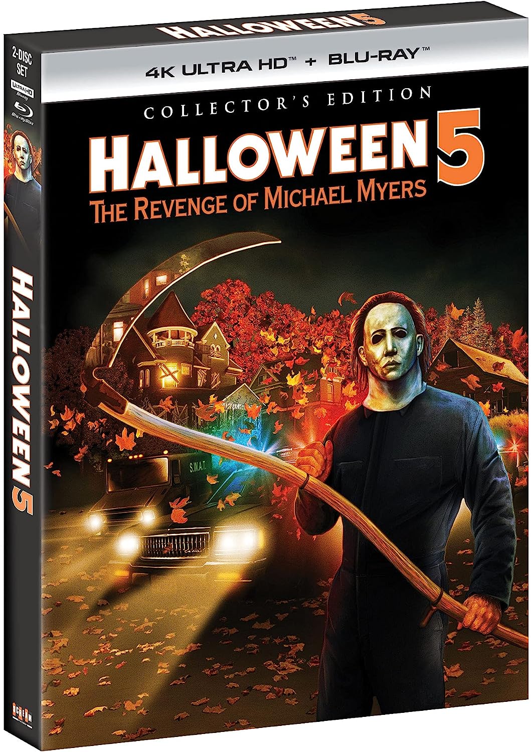 Halloween 5: The Revenge of Michael Myers Scream Factory 4K UHD/Blu-Ray [NEW] [SLIPCOVER]