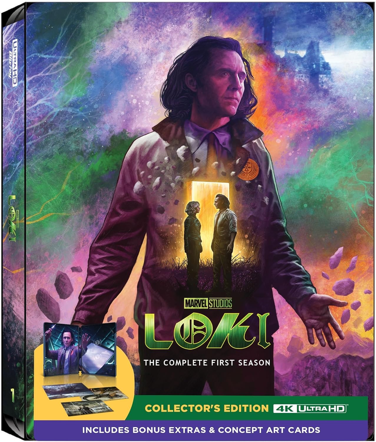 Loki: The Complete First Season Limited Edition 4K UHD Steelbook [NEW]