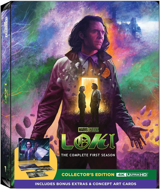 Loki: The Complete First Season Limited Edition 4K UHD Steelbook [NEW]