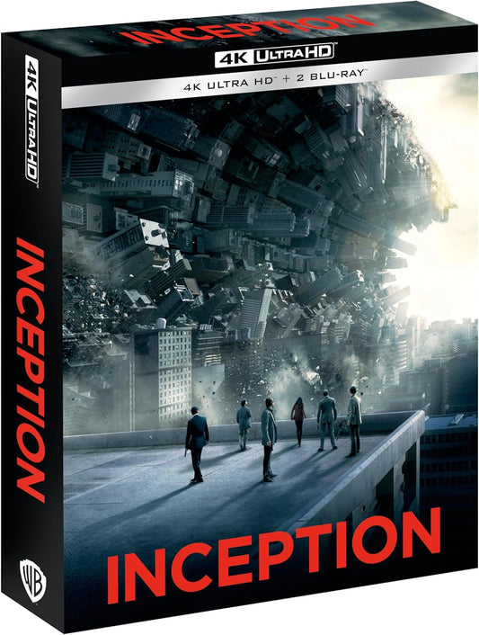 Inception Ultimate Collector's Edition 4K UHD/Blu-Ray Steelbook [NEW] [SLIPCOVER]