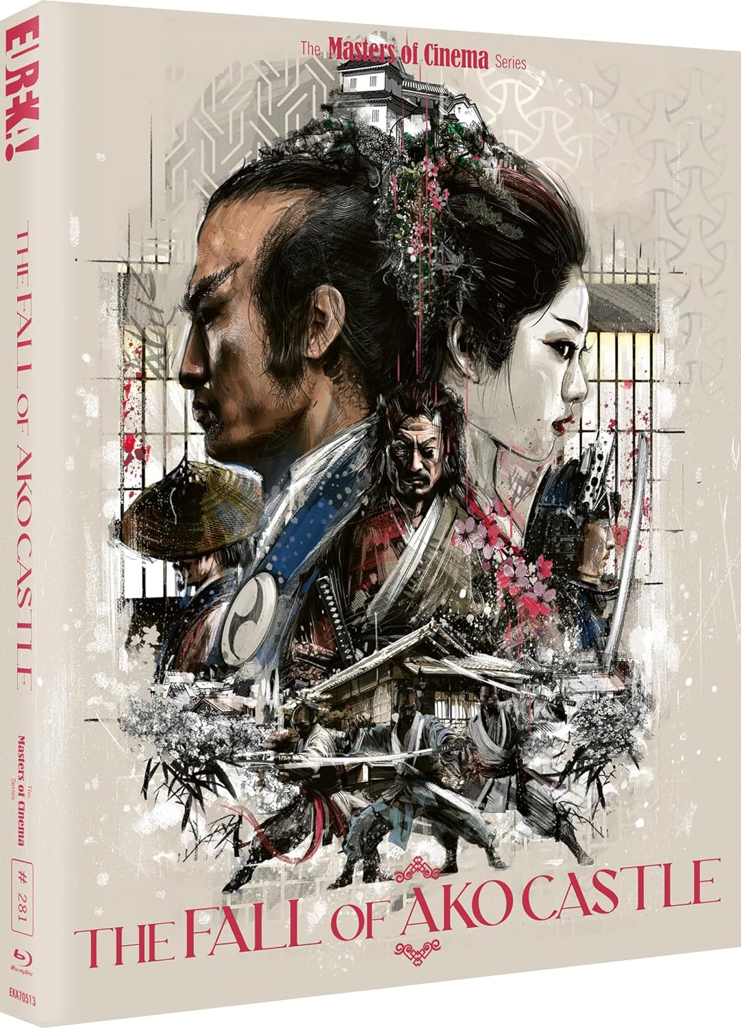 The Fall Of Ako Castle Limited Edition Eureka Video Blu-Ray [NEW] [SLIPCOVER]