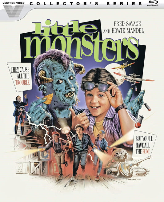 Little Monsters Vestron Video Blu-Ray [NEW]