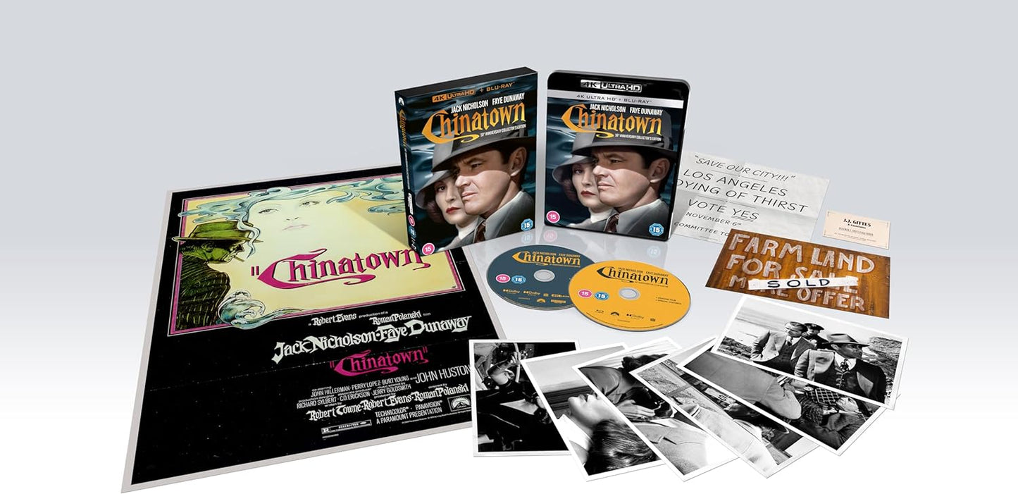 Chinatown Ultimate Collector's Edition 4K UHD/Blu-Ray [NEW] [SLIPCOVER]