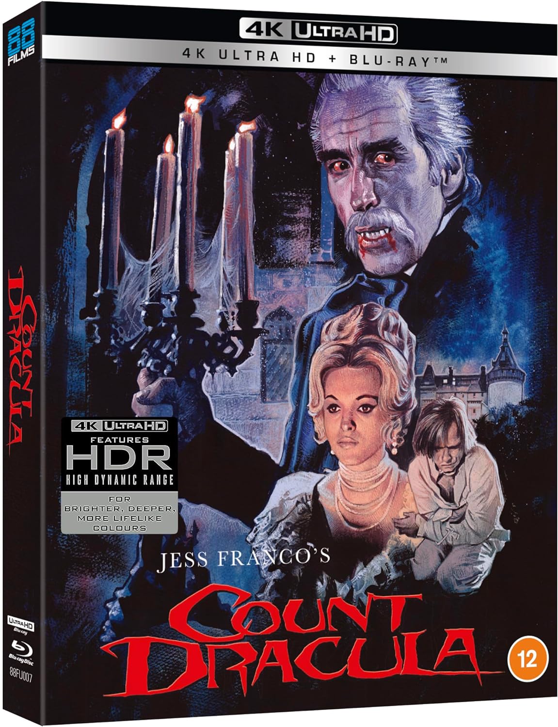 Count Dracula Limited Edition 88 Films 4K UHD/Blu-Ray [PRE-ORDER] [SLIPCOVER]