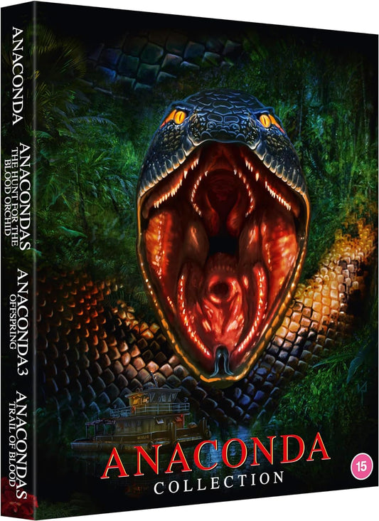 Anaconda Collection 1-4 88 Films Blu-Ray [NEW] [SLIPCOVER]
