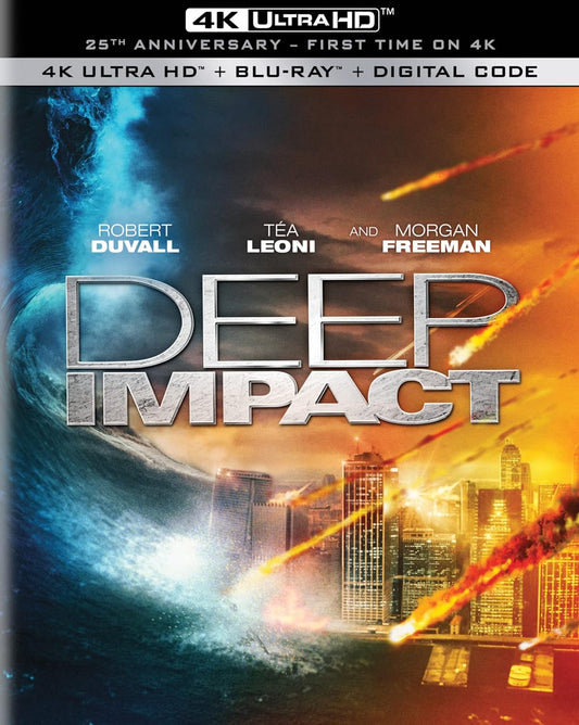 Deep Impact Paramount 4K UHD/Blu-Ray [NEW] [SLIPCOVER]