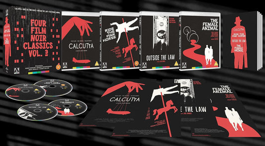 Four Film Noir Classics Volume 3 Limited Edition Arrow Video Blu-Ray Box Set [NEW]