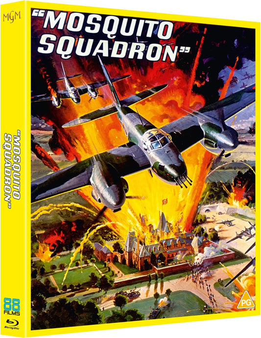 Mosquito Squadron Limited Edition 88 Films Blu-Ray [NEW] [SLIPCOVER]