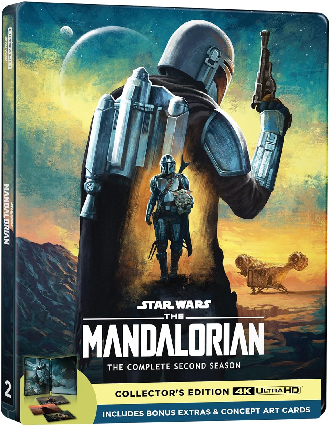 The Mandalorian: The Complete Second Season Limited Edition Lucasfilm 4K UHD Steelbook [PRE-ORDER]
