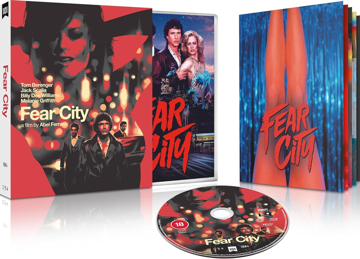 Fear City Limited Edition 101 Films Blu-Ray [NEW] [SLIPCOVER]