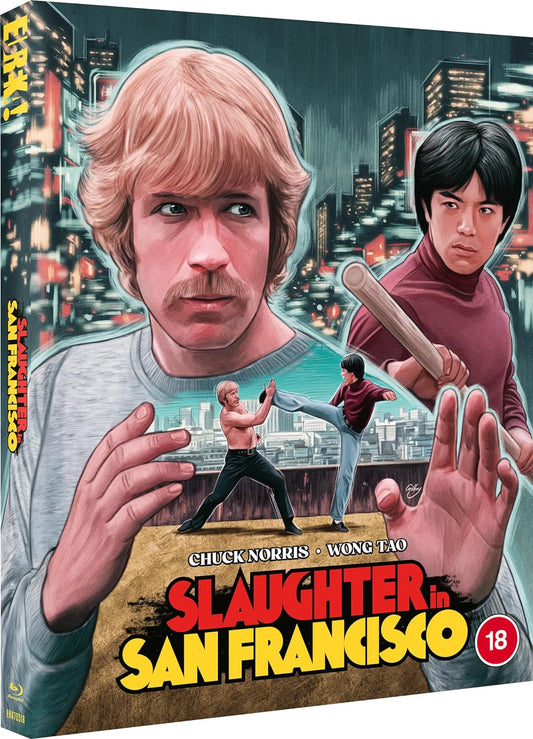 Slaughter In San Francisco Limited Edition Eureka Video Blu-Ray [NEW] [SLIPCOVER]