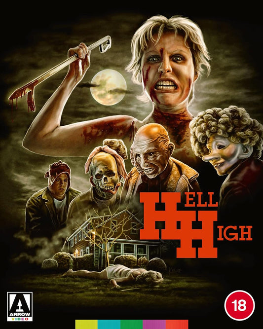 Hell High Limited Edition Arrow Video Blu-Ray [NEW] [SLIPCOVER]