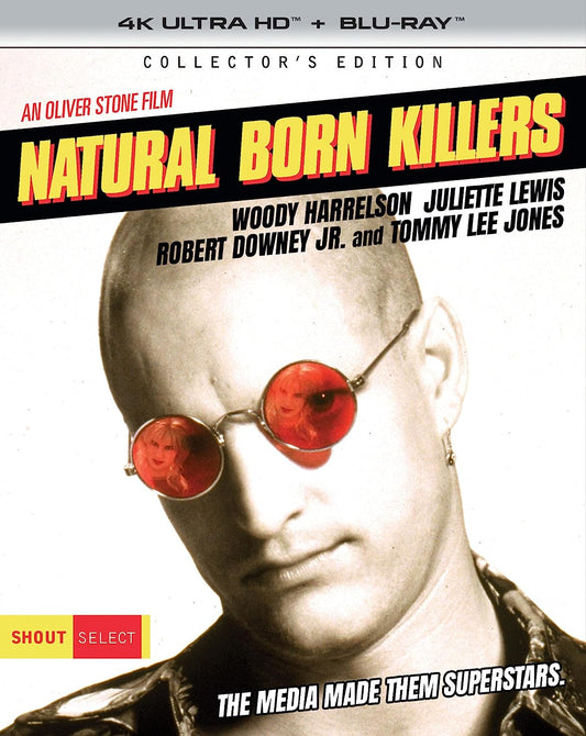 Natural Born Killers Shout Factory 4K UHD/Blu-Ray [NEW] [SLIPCOVER]