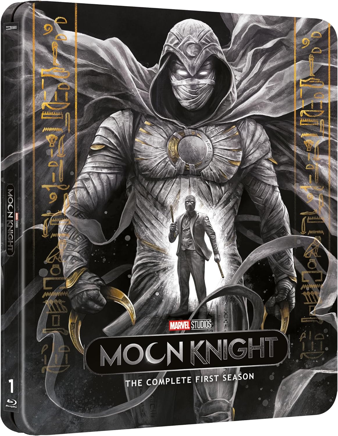 Moon Knight Limited Edition Marvel 4K UHD/Blu-Ray Steelbook [NEW]