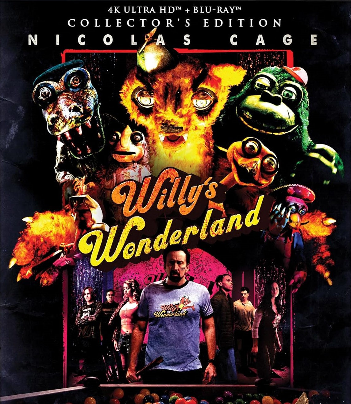 Willy's Wonderland Scream Factory 4K UHD/Blu-Ray [PRE-ORDER] [SLIPCOVER]