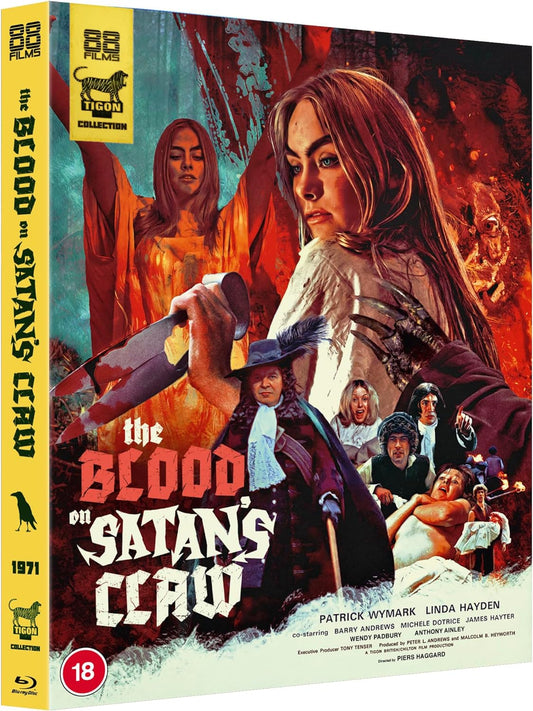 Blood On Satan's Claw Limited Edition 88 Films Blu-Ray [NEW] [SLIPCOVER]