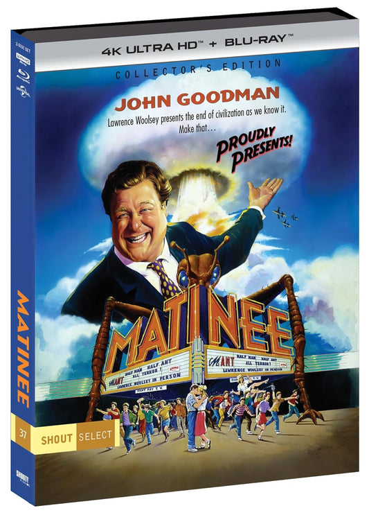 Matinee Shout Factory 4K UHD/Blu-Ray [PRE-ORDER] [SLIPCOVER]