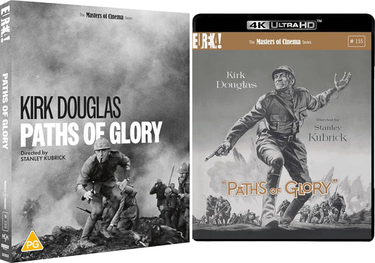 Paths of Glory Limited Edition Eureka Video 4K UHD [NEW] [SLIPCOVER]