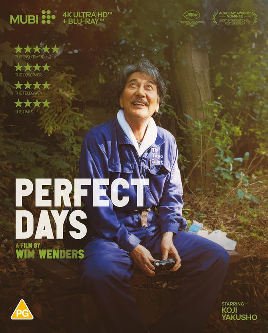 Perfect Days Limited Edition Mubi 4K UHD/Blu-Ray [NEW] [SLIPCOVER]