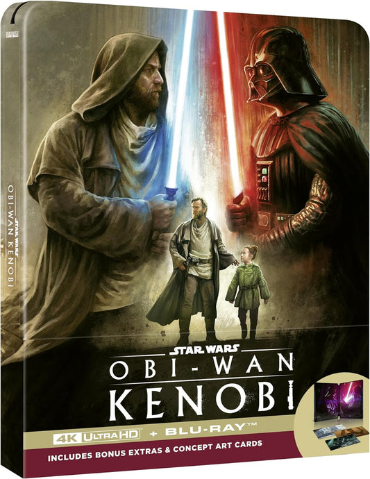 Star Wars: Obi-Wan Kenobi Limited Edition Lucasfilm 4K UHD/Blu-Ray Steelbook [PRE-ORDER]