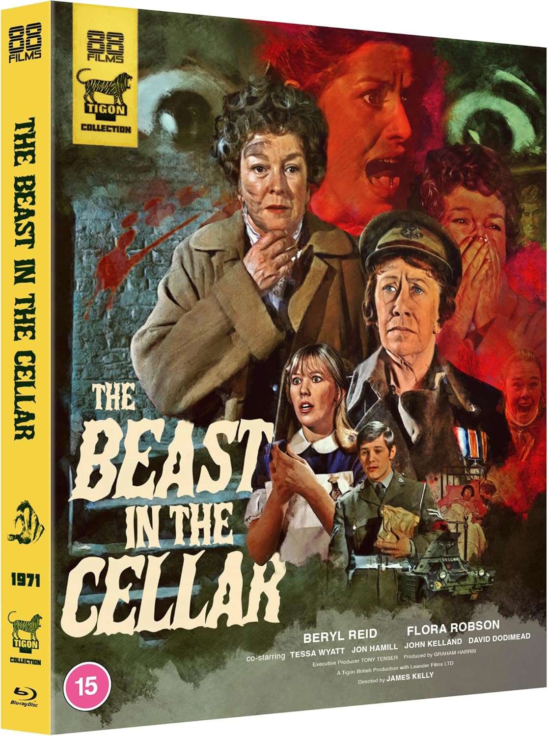 The Beast in the Cellar Limited Edition 88 Films Blu-Ray [NEW] [SLIPCOVER]