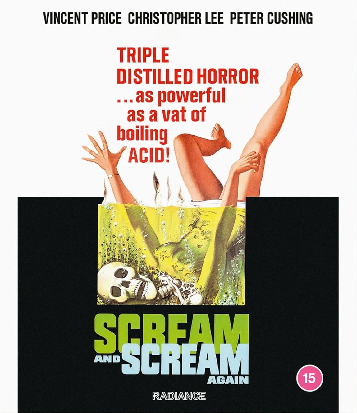 Scream and Scream Again Radiance Films Blu-Ray [NEW]