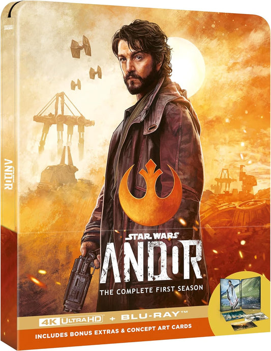Star Wars: Andor Limited Edition Lucasfilm 4K UHD/Blu-Ray Steelbook [PRE-ORDER]