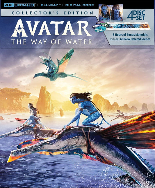 Avatar: The Way of Water Collector's Edition 20th Century 4K UHD/Blu-Ray Box Set [NEW]