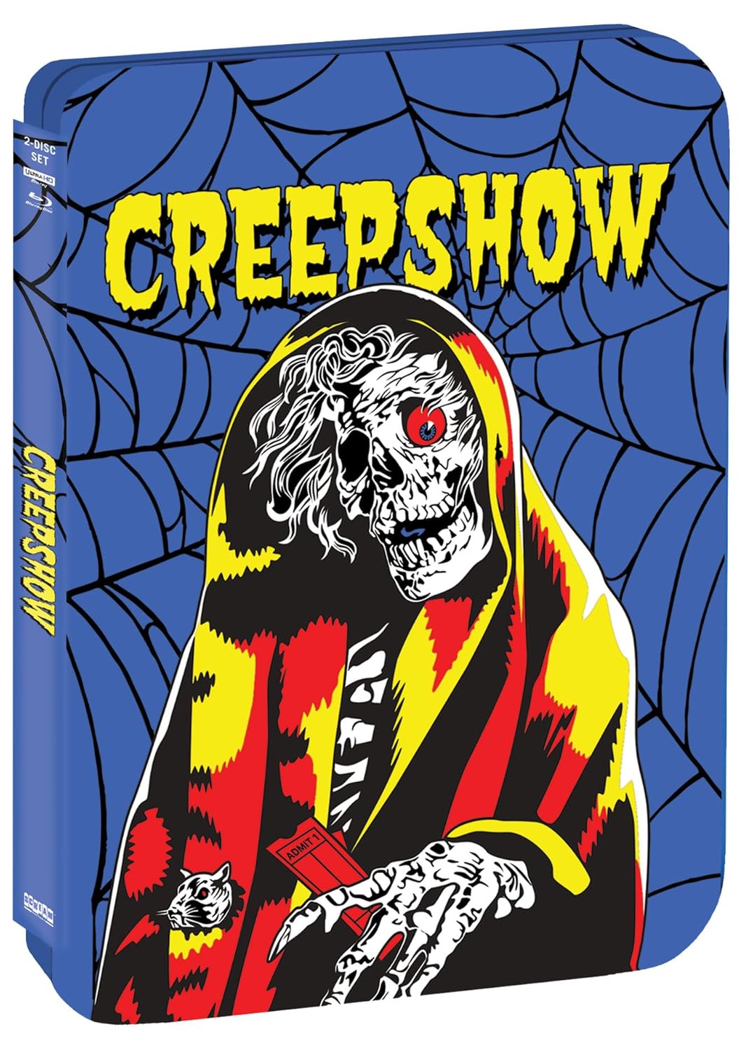 Creepshow Limited Edition Scream Factory 4K UHD/Blu-Ray Steelbook [NEW]