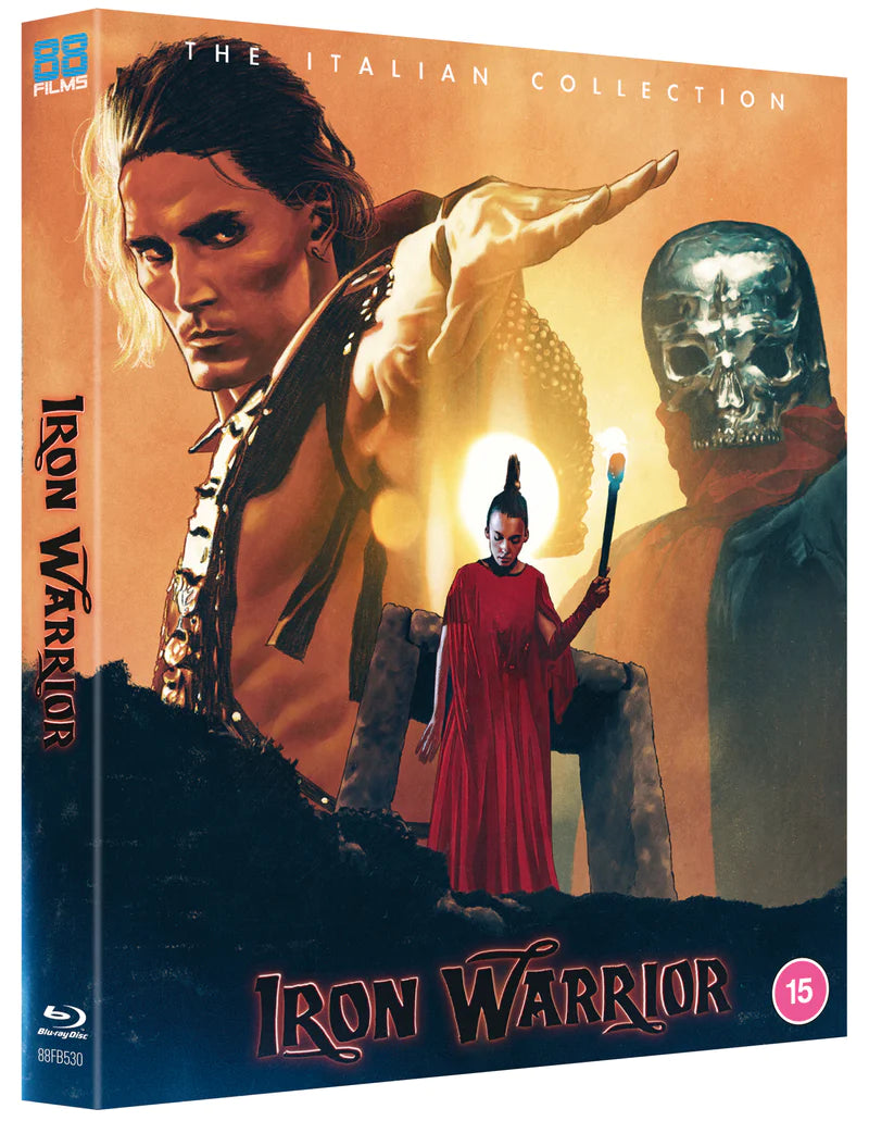 Iron Warrior Limited Edition 88 Films Blu-Ray [NEW] [SLIPCOVER]