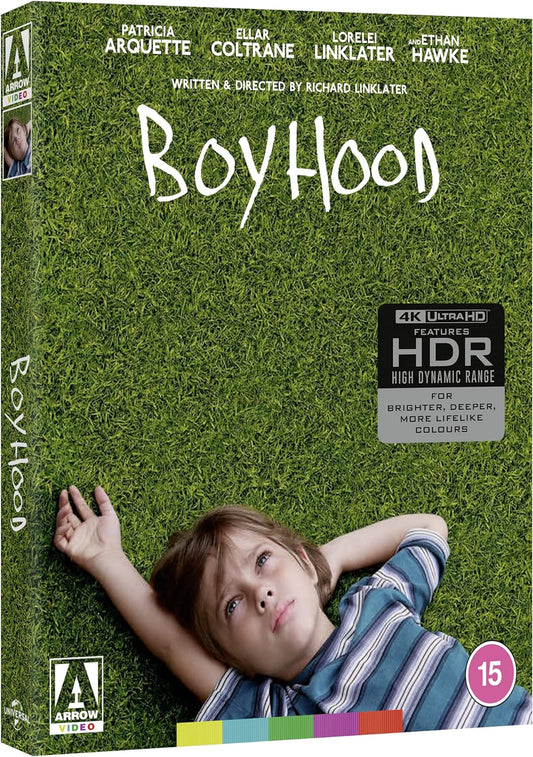 Boyhood Limited Edition Arrow Video 4K UHD [NEW] [SLIPCOVER]