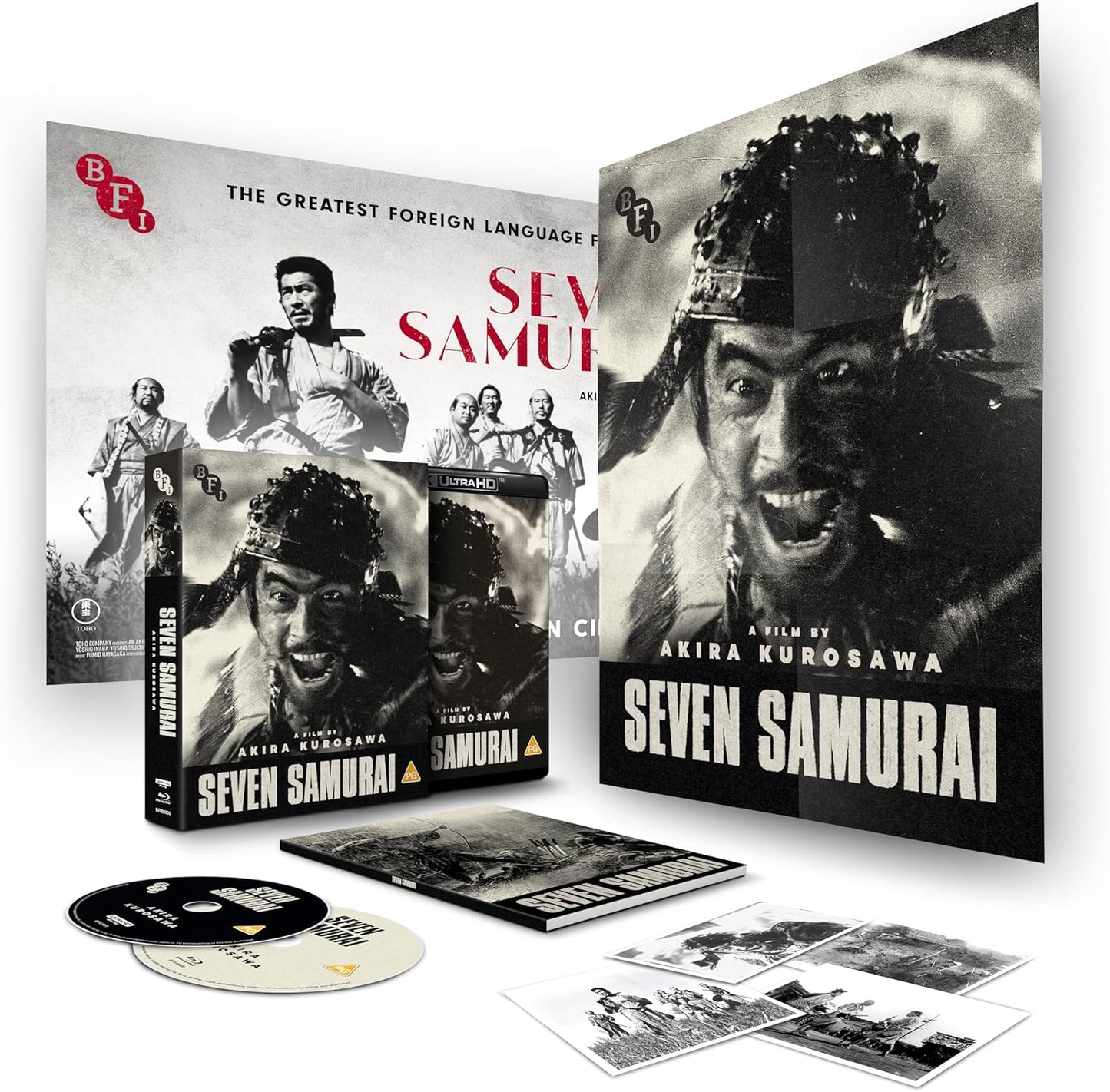 Seven Samurai Limited Edition BFI 4K UHD [PRE-ORDER] [SLIPCOVER]