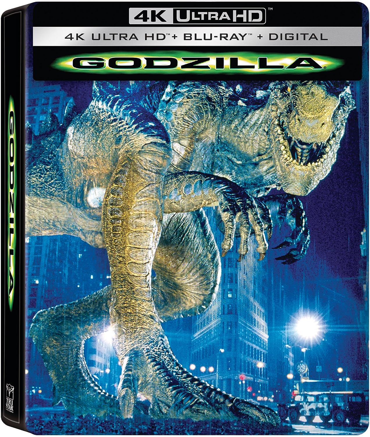Godzilla (1998) Limited Edition Sony Pictures 4K UHD/Blu-Ray Steelbook [PRE-ORDER]