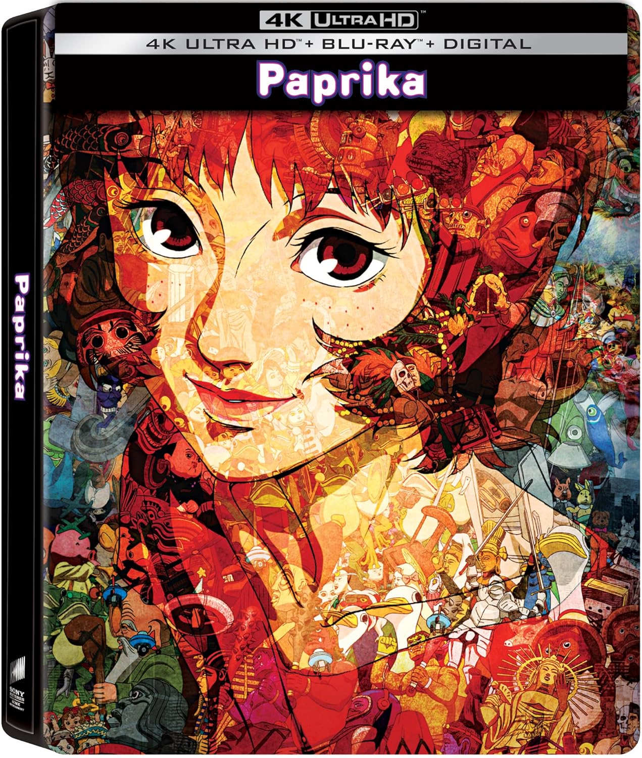 Paprika Limited Edition Sony Pictures 4K UHD/Blu-Ray Steelbook [NEW]