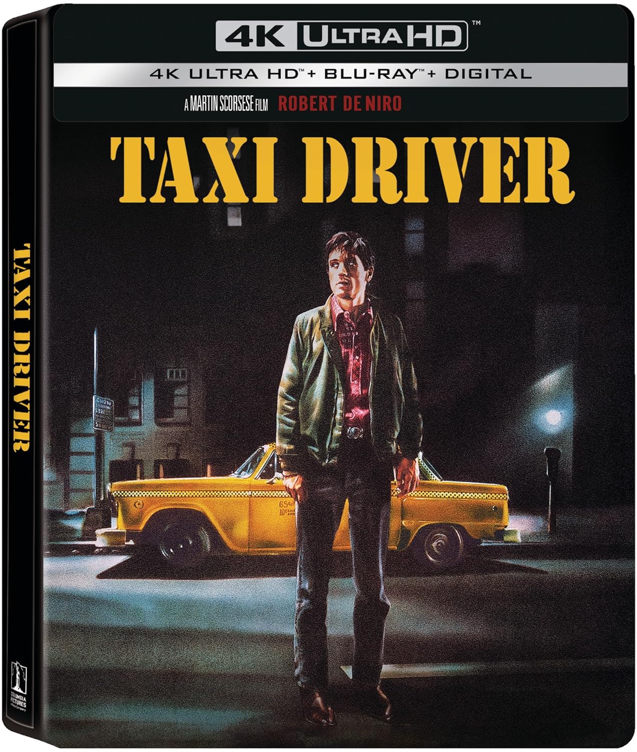 Taxi Driver Limited Edition Sony Pictures 4K UHD/Blu-Ray Steelbook [NEW]