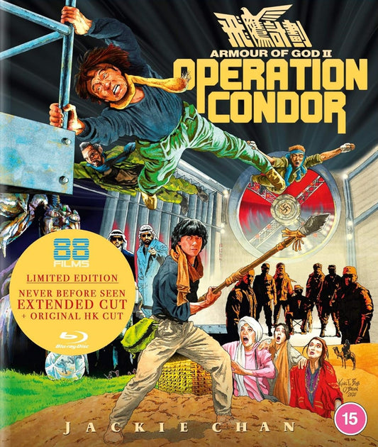 Armour of God II : Operation Condor 88 Films Blu-Ray [NEW]
