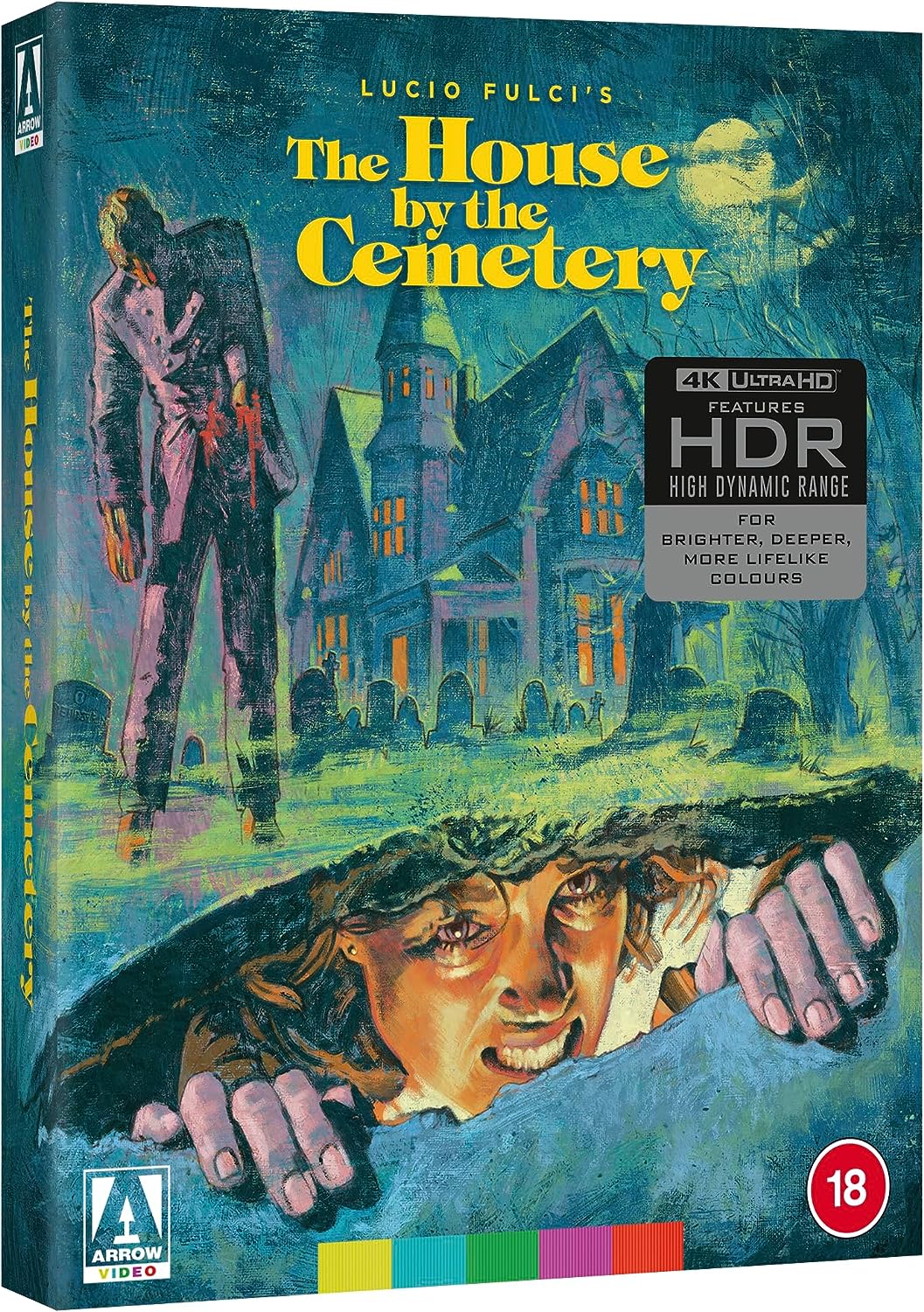 The House by the Cemetery Limited Edition Arrow Video 4K UHD [NEW] [SLIPCOVER]