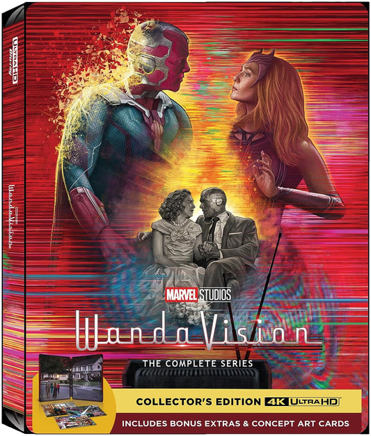 WandaVision: The Complete Series Limited Edition Marvel 4K UHD Steelbook [NEW]