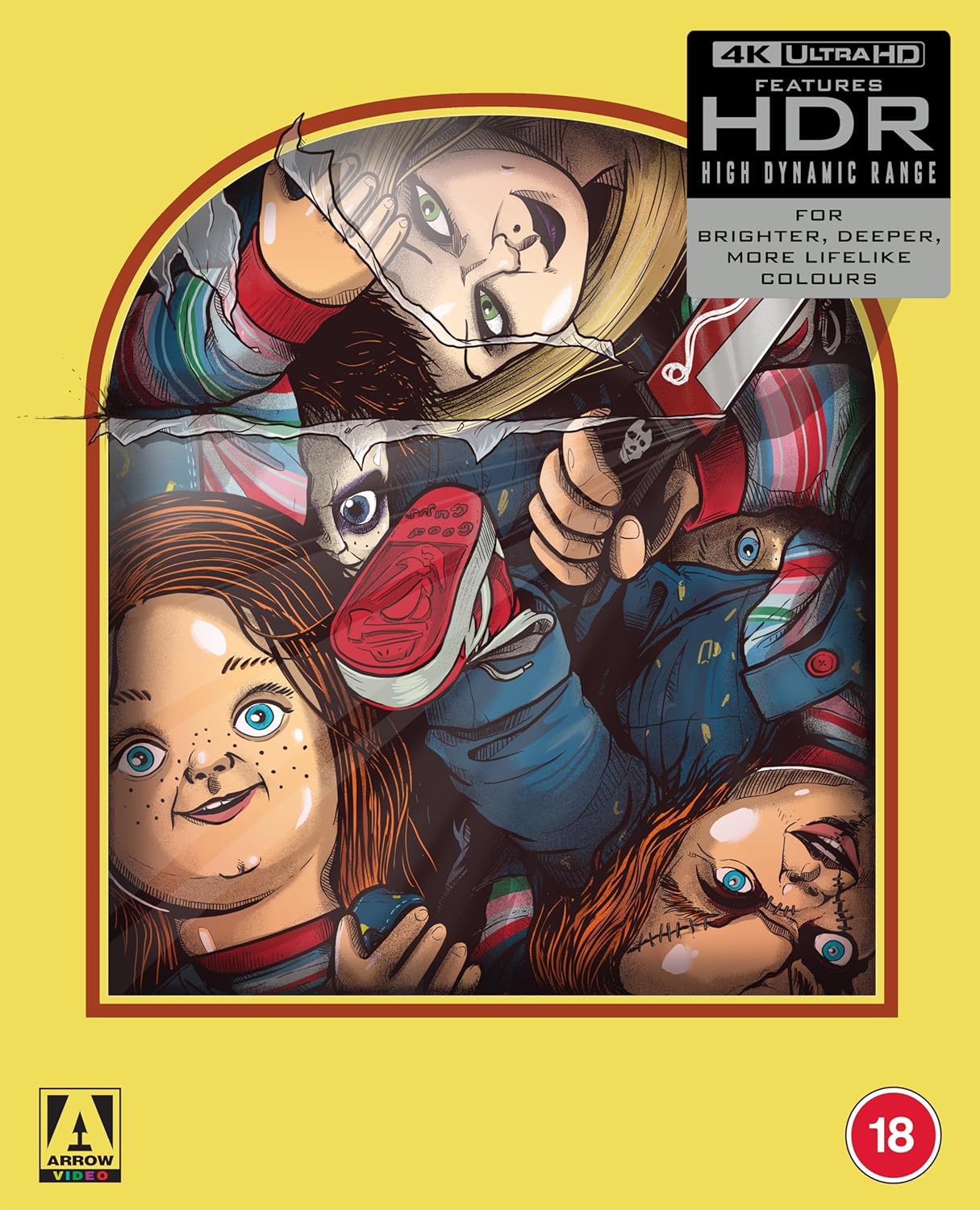 The Chucky Collection Limited Edition Arrow Video 4K UHD Box Set [NEW]