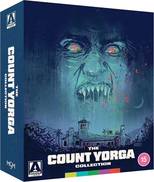 The Count Yorga Collection Limited Edition Arrow Video Blu-Ray Box Set [NEW]